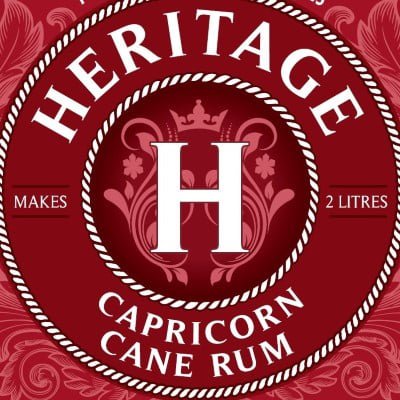 Heritage Rum Essence Capricorn Cane (Flavours 2L of Neutral Spirit) - Distillery King Australia