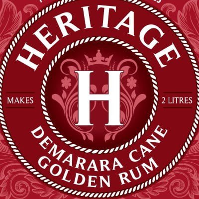 Heritage Rum Essence Demarara Golden Cane (Flavours 2L of Neutral Spirit) - Distillery King Australia