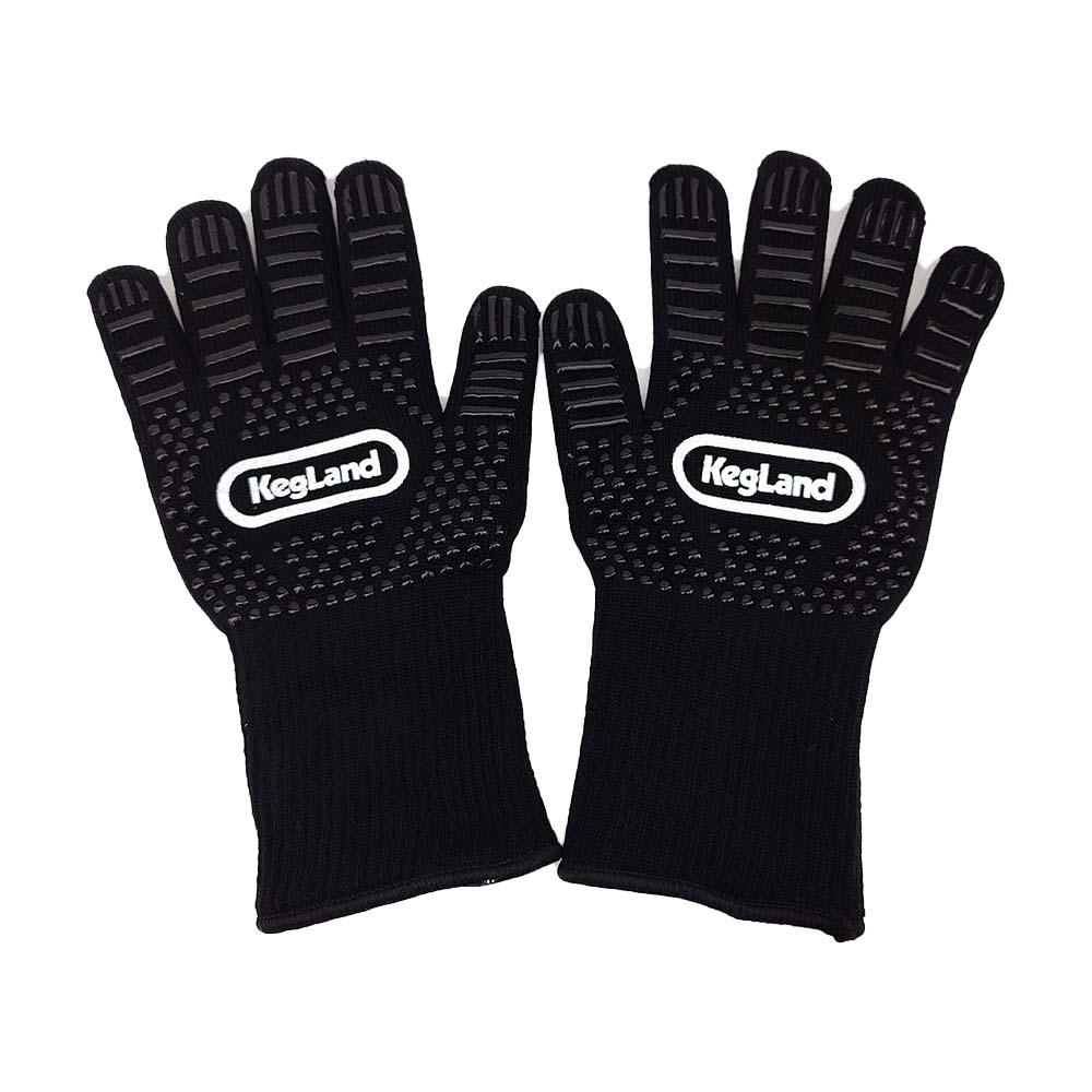 High heat resistant gloves HIZO oven mitts size M