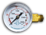 High Pressure Gauge 0 - 3000psi
