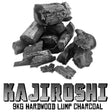 HIZO Kajiroshi lump charcoal 8kg hardwood acacia