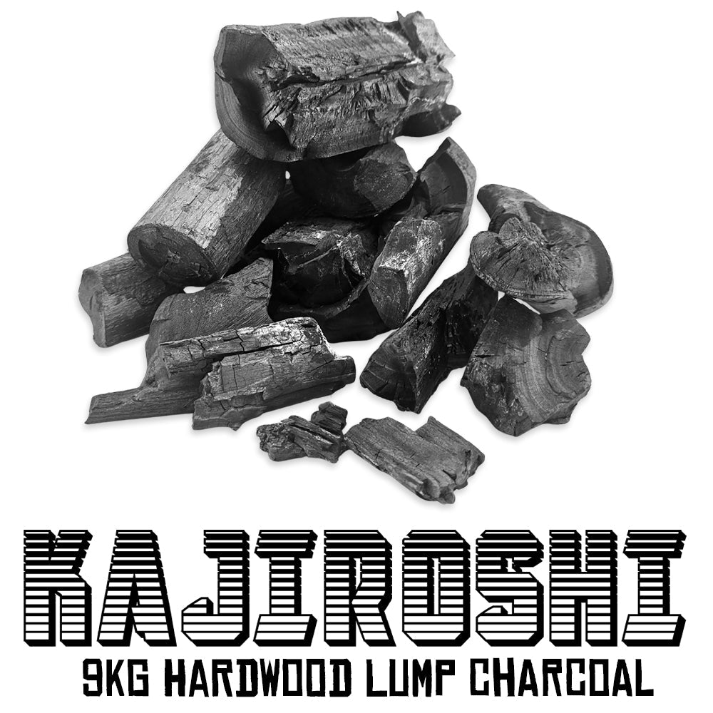 HIZO Kajiroshi lump charcoal 8kg hardwood acacia