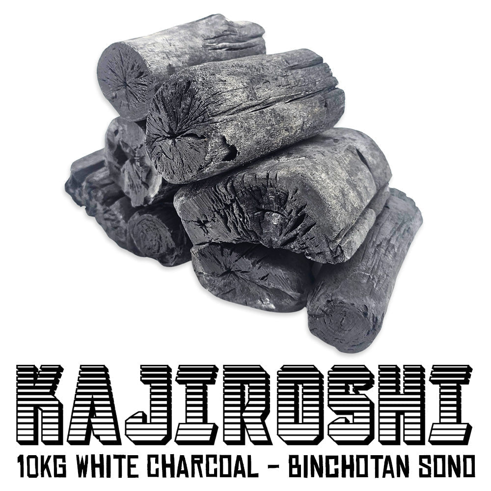 HIZO Kajiroshi White Charcoal 10kg Binchotan Sono Medium