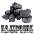 HIZO Kajiroshi White Charcoal 10kg Binchotan Sono Small