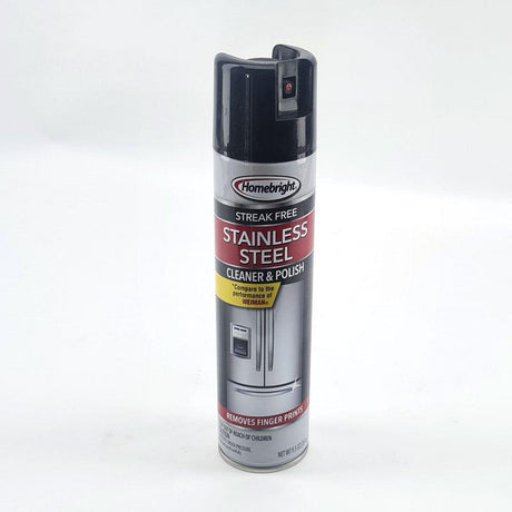 Homebright streak free stainless steel cleaner and polish spray