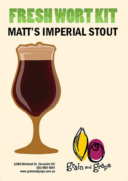 Matt's Imperial Stout fresh wort kit