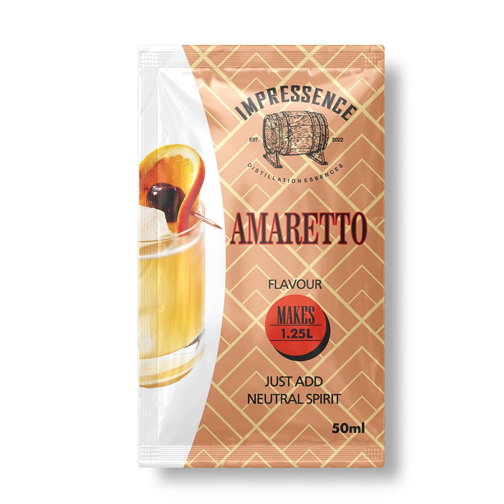 Impressence Amaretto Liqueur Spirit Flavouring 50mL sachet