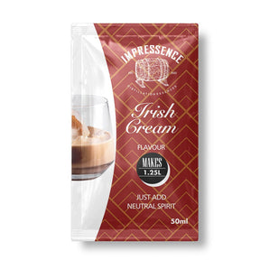Impressence Irish cream spirit flavouring sachet