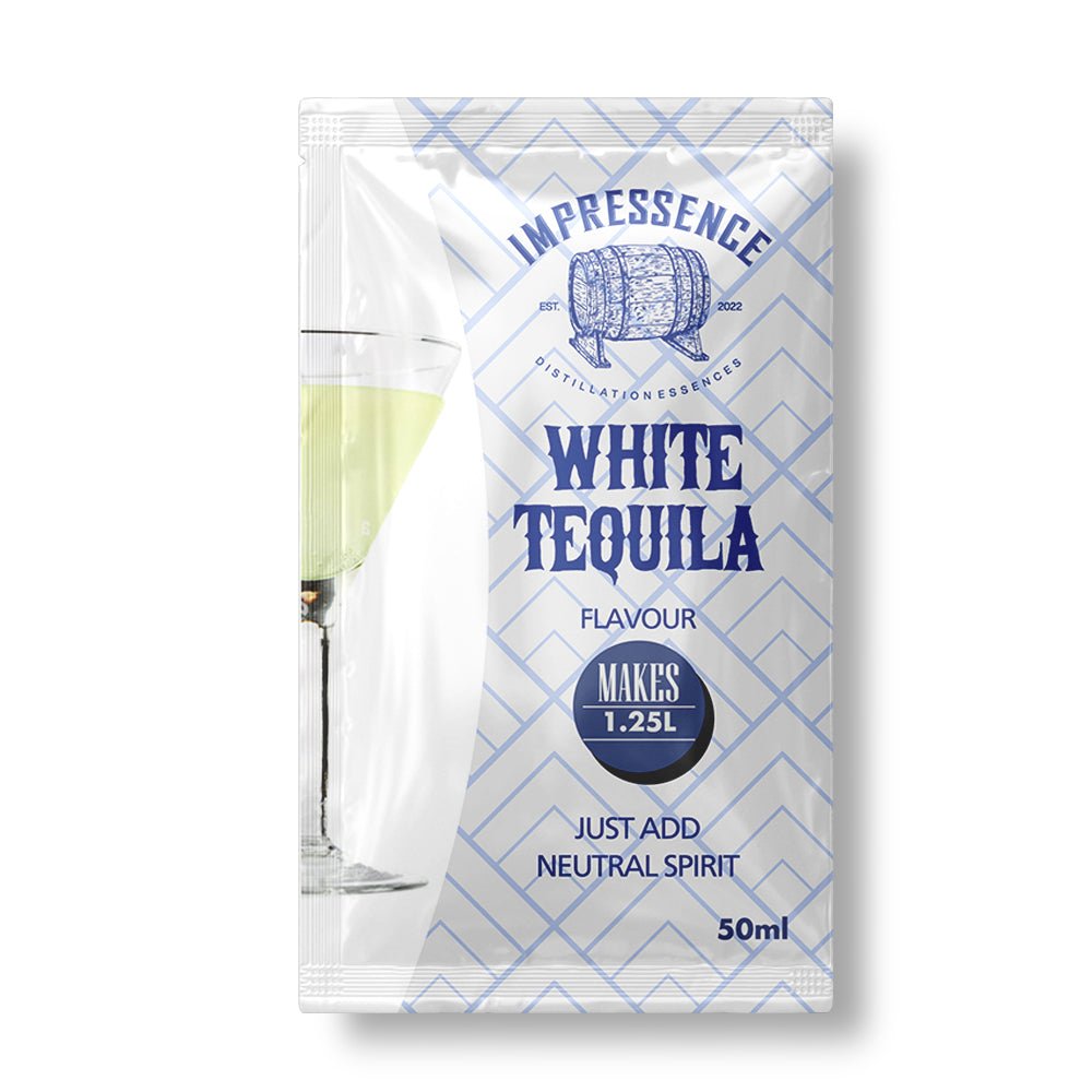 Impressence white blanco tequila spirit flavouring sachet