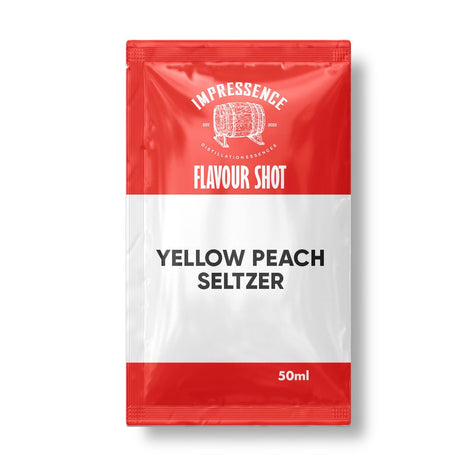 Impressence Yellow Peach Seltzer Flavour Shot 50ml