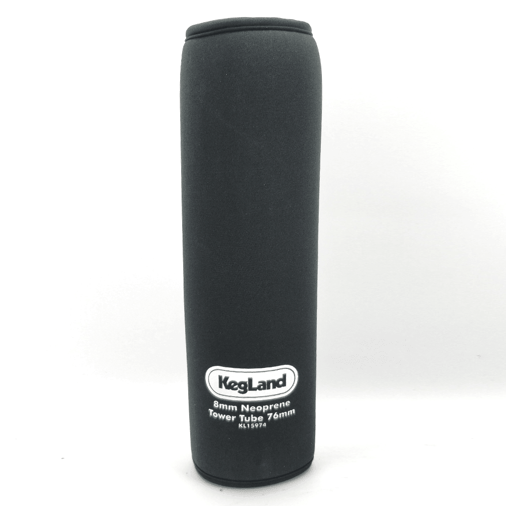 Insulating neoprene kegerator tower tube 76mm 1-3 tap