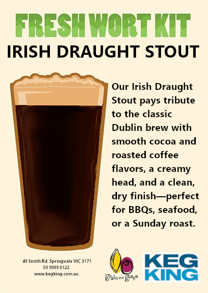 Irish Draught Stout fresh wort kit