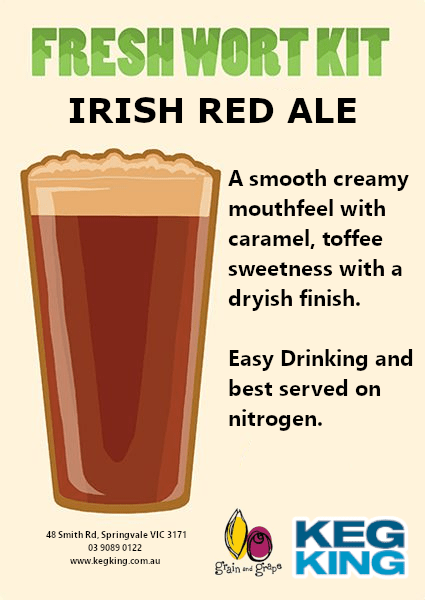 Irish Red Ale fresh wort kit