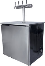 Kegmaster Outdoor Kegerator Solstice Under Bench Kegerator Fridge with Quadruple Tap 4 Taps - Distillery King Australia