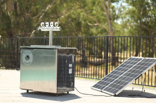 Kegmaster Outdoor Kegerator Solstice Under Bench Kegerator Fridge with Quadruple Tap 4 Taps - Distillery King Australia