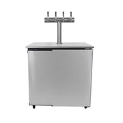 Kegmaster Outdoor Kegerator Solstice Under Bench Kegerator Fridge with Quadruple Tap 4 Taps - Distillery King Australia