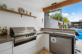 Kegmaster Outdoor Kegerator Solstice Under Bench Kegerator Fridge with Triple Tap 3 Taps - Distillery King Australia