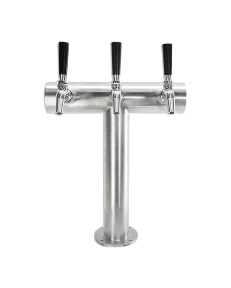 Kegmaster Outdoor Kegerator Solstice Under Bench Kegerator Fridge with Triple Tap 3 Taps - Distillery King Australia