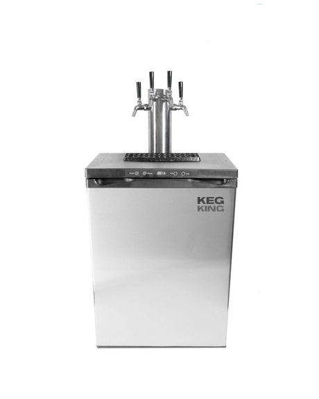 Kegmaster Premium XL Four Tap Kegerator - Distillery King Australia