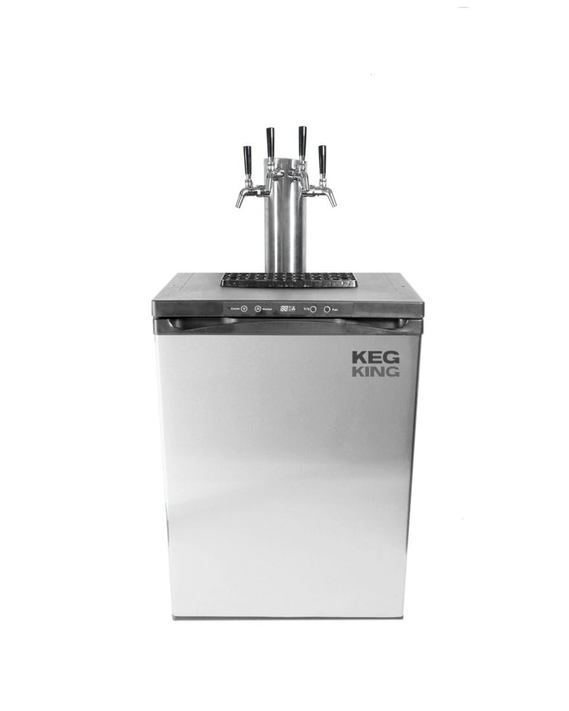 Kegmaster Premium XL Four Tap Kegerator - Distillery King Australia