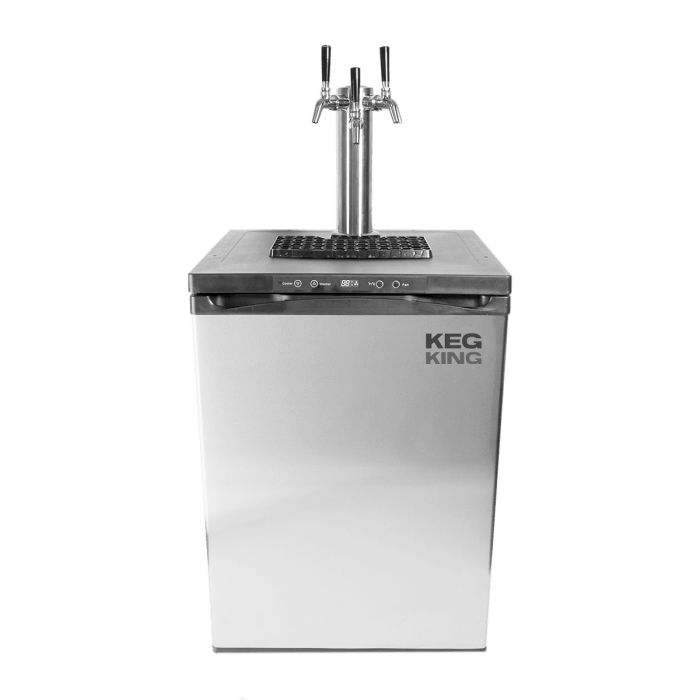 Kegmaster Premium XL Three Tap Kegerator - Distillery King Australia