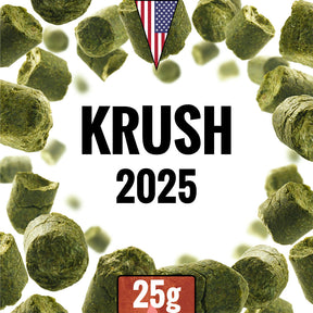 Krush HBC586 25g pellet hops pack