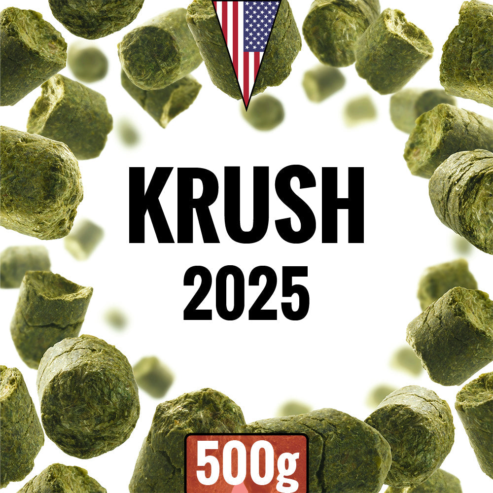 Krush HBC586 500g pellet hops pack