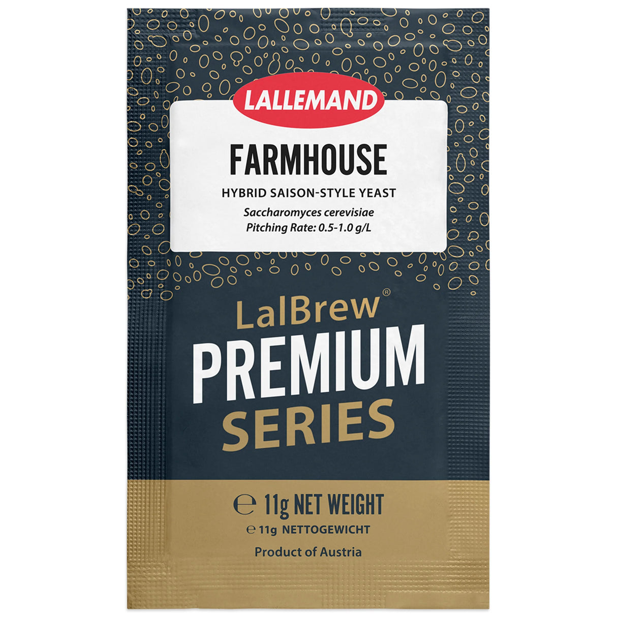 LalBrew Premium Farmhouse Hybrid Yeast 11g