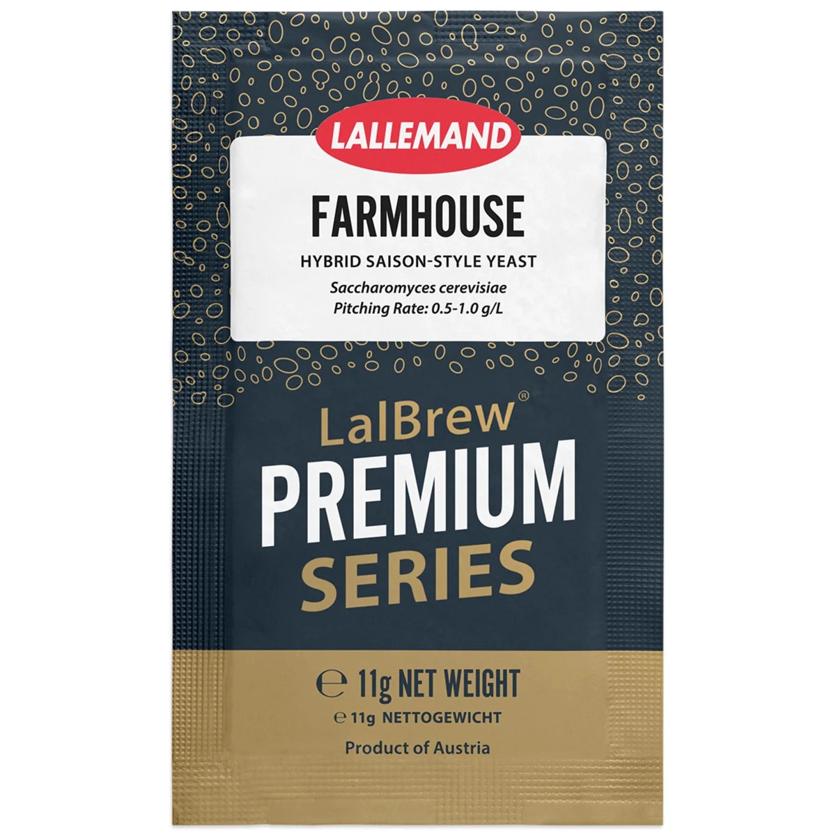 LalBrew Premium Farmhouse Hybrid Yeast 11g