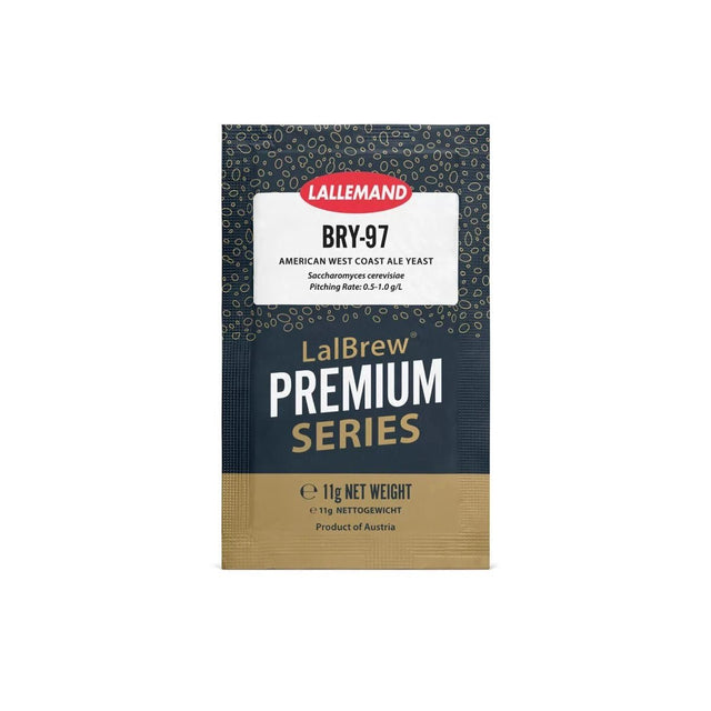 LalBrew Yeast BRY - 97 American West Coast Ale 11g Sachet - Distillery King Australia