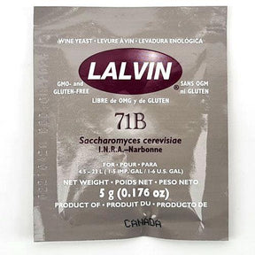 Lalvin 71B-1122 Yeast 5g