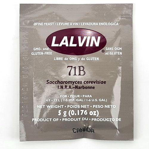 Lalvin 71B-1122 Yeast 5g