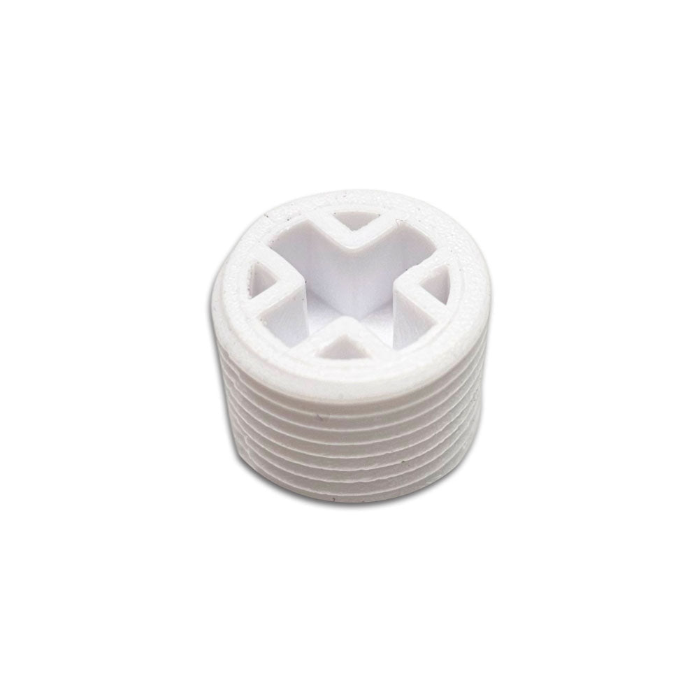 Low profile tamper resistant knob for BlowTie and inline regulators