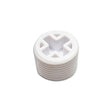 Low profile tamper resistant knob for BlowTie and inline regulators