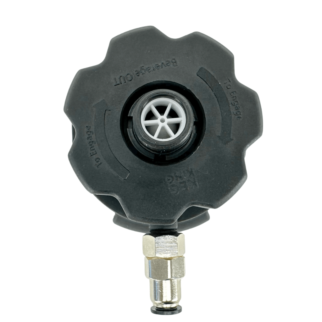 Low Profile Plastic Coupler A Type With Low Profile Push In Fitting