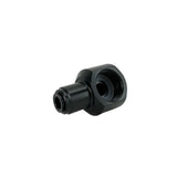 Low profile plastic elbow