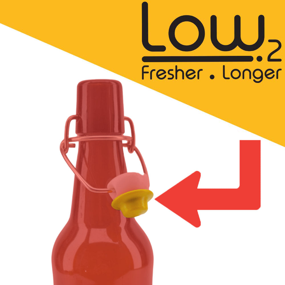 Low2 swing top bottle seal caps 24 pack