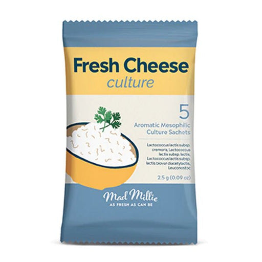 Mad Millie Fresh Cheese Culture 3 Sachet Pack - Distillery King Australia