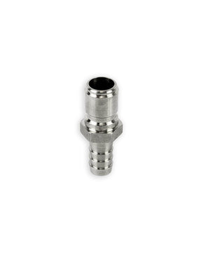Male quick disconnect, 13mm barb