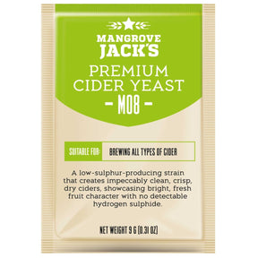 Mangrove Jack's Craft Series Premium Cider Yeast M08 sachet