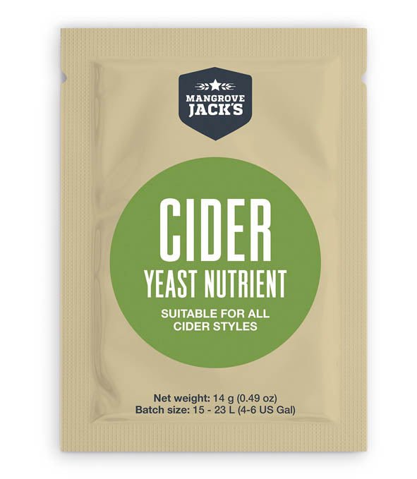 Mangrove Jack's Cider Yeast Nutrient sachet