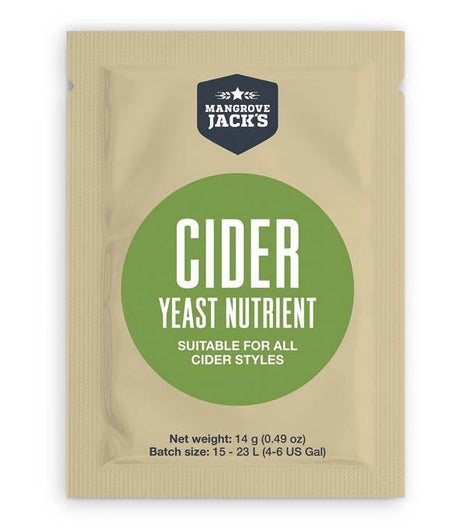 Mangrove Jack's Cider Yeast Nutrient sachet