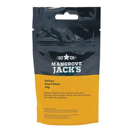 Mangrove Jacks Pellets Galaxy 50g - Distillery King Australia