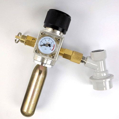 Mini all-in-one regulator-charger with PRV