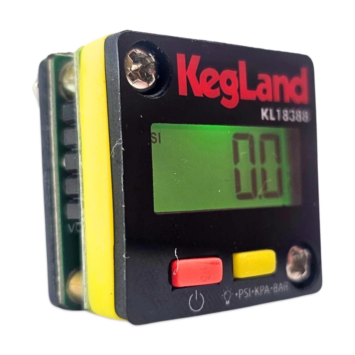 Mini digital illuminated pressure gauge 0-90psi