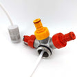 Mini Keg Stainless Low Profile Ball Lock Tapping Head Kit