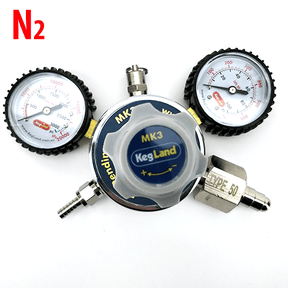 MKIII Dual Gauge N2 Gas Regulator