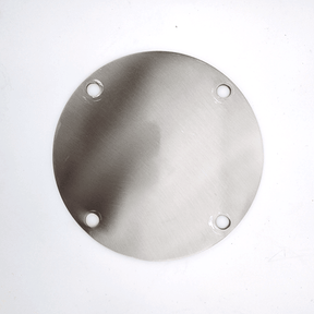 Modular 76 series end cap with nuts and bolts