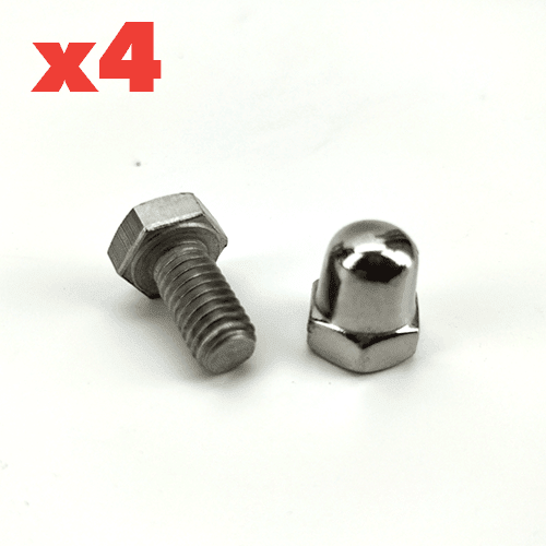 Modular 76 series nuts and bolts, pack of 4
