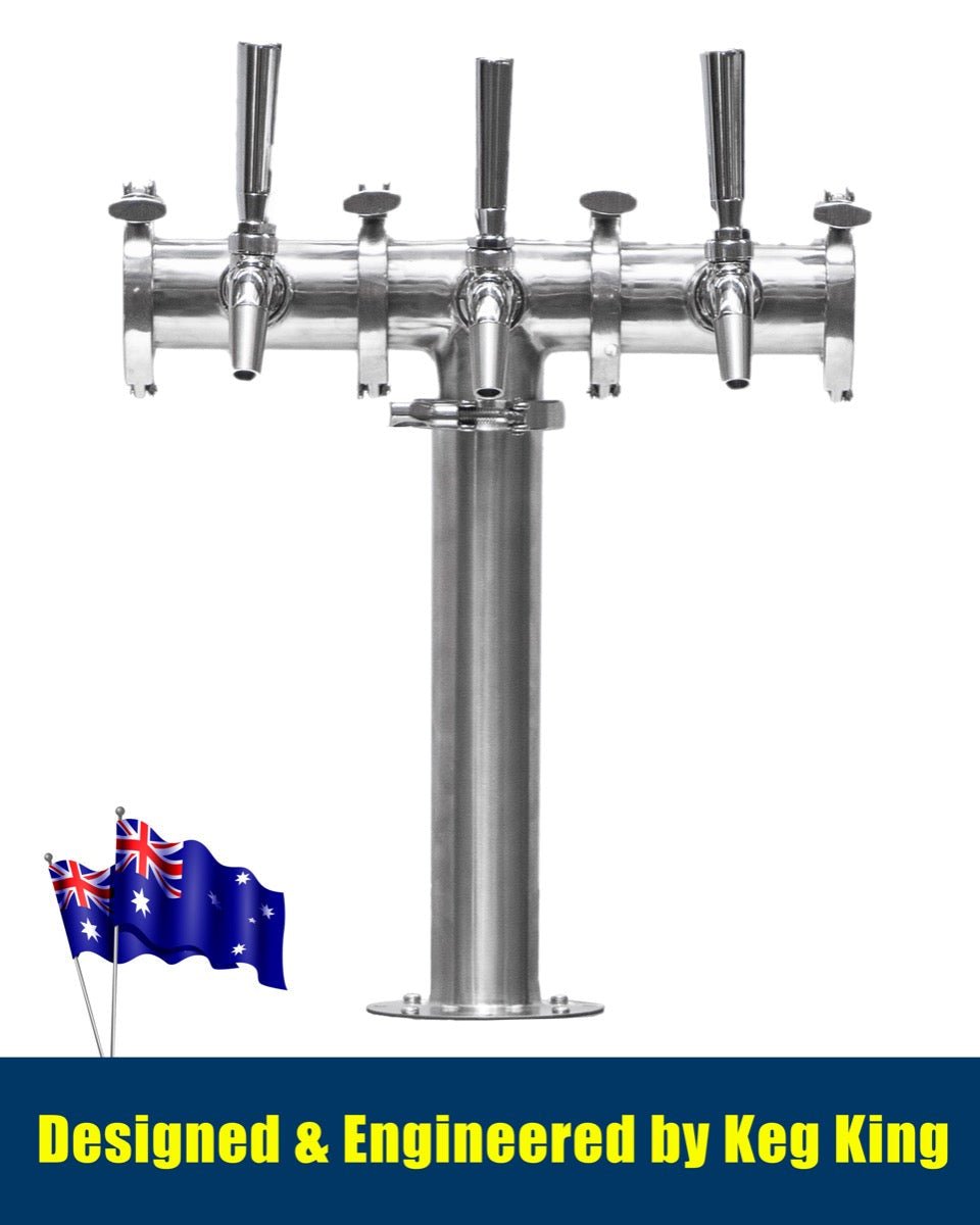Modular Beer Tower Font - Triple Tap